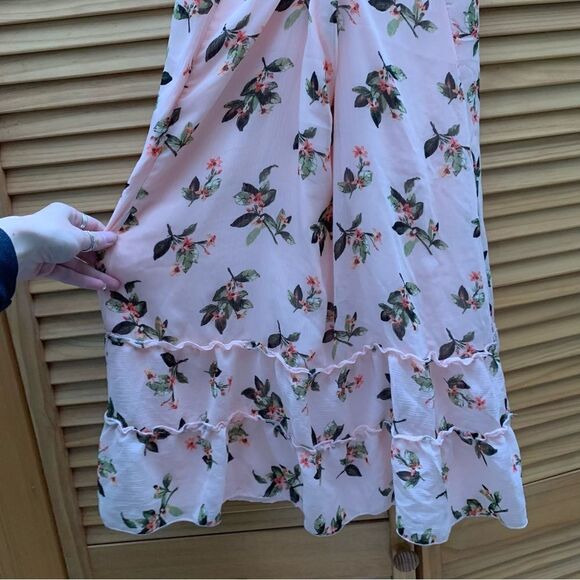 Abercrombie & Fitch Pink Floral Dress Medium - Picture 6 of 7